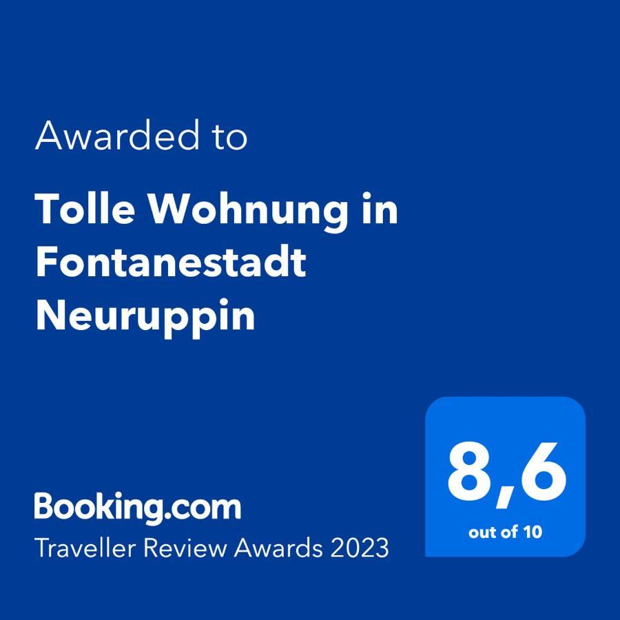 Tolle Wohnung In Fontanestadt Neuruppin Extérieur photo